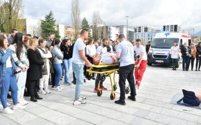 IZVEDENA POKAZNA VJEŽBA ZBRINJAVANJA HITNIH STANJA